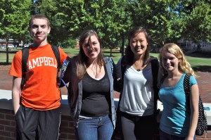 From Left to Right: Andrew Merritt, Morgan Cotton, KT Underwood, Beth Pandone